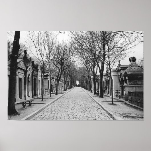 PERE-LACHAISE PATHWAY POSTER (Voorkant)
