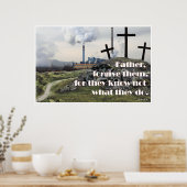 Père leur pardonne Poster (Cuisine)