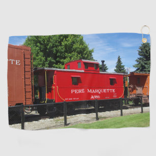 Pere Marquette Caboose A986 golfhanddoek