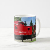 Pere Marquette Caboose tasse à café (Devant droit)
