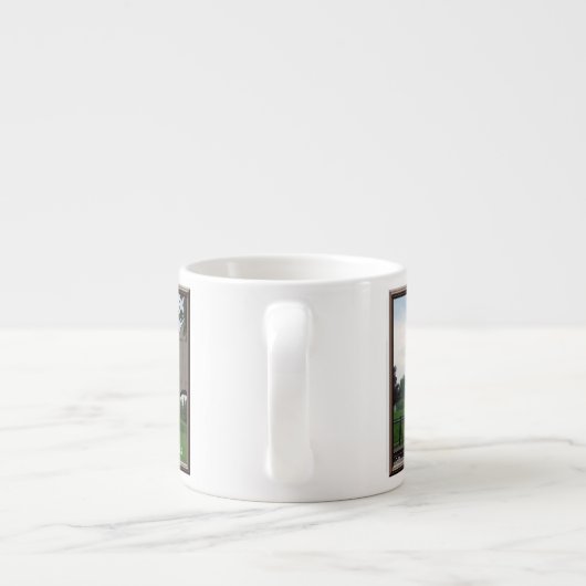 Pere Marquette Locomotief 1223 espresso mok (Achterkant)