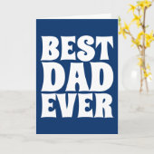 PÈRE MEILLEUR PÈRE ACCUEILLE JAMAIS LES CARTES (Fleur jaune)