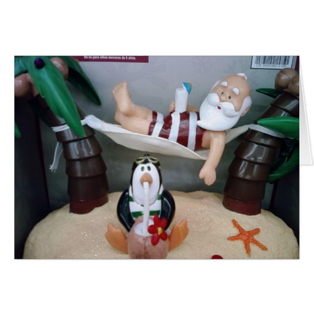 ***PÈRE NOËL À HAMMOCK*** DIT JEUNE NOËL (Devant horizontal)