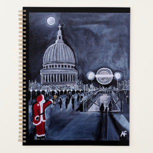 Père Noël à Londres Peinture par Alfred Fox