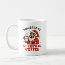 Père Noël alimentée par la Mug Café de Noël