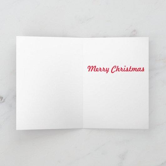 "Père Noël appelez ici" Carte de Noël 5x7 pouces (Intérieur)