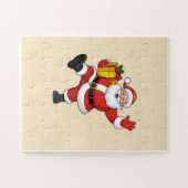 Père Noël arrive puzzle (Horizontal)