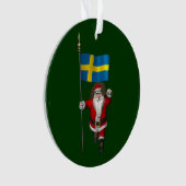 Père Noël Avec L'Ensigne De Suède (devant)