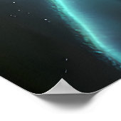 Père Noël avec masque à gaz | AI Art Poster (Coin)