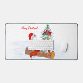 Père Noël avec Renard de lapin et écureuil (Clavier et souris)