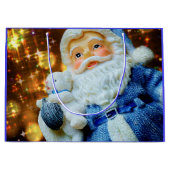 Père Noël avec sac cadeau Gold Sparkle (Devant)