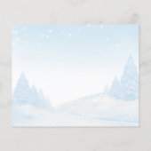 Père Noël Baby Budget Baby shower Cartes de consei (Dos)