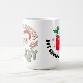 Père Noël Baby Christmas Boire du café Mug (Centre)