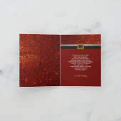 Père Noël Baby Christmas Shower Merci (Intérieur)