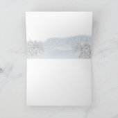 Père Noël Baby Noël Baby shower d'hiver Merci (Intérieur)