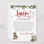 Père Noël Baby Noël neige beaucoup Merci Baby show (Devant)