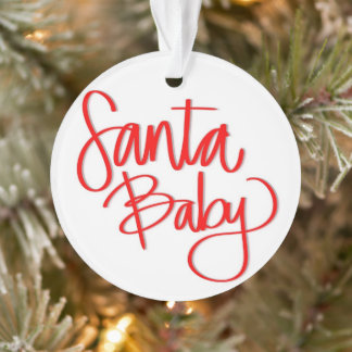 père Noël Baby Ornament
