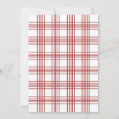 Père Noël Baby Winter Baby shower Invitation (Dos)