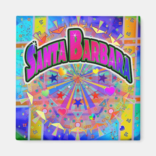 Père Noël Barbara Cosmic Unity Magnet (Devant)