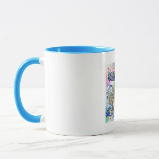 Père Noël Barbara Deep Dream Mug (Gauche)