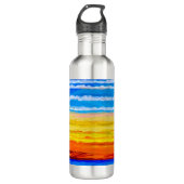 Père Noël Barbara Sunset bouteille d'eau (Devant)