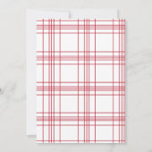 Père Noël bébé Noël baby shower Invitation (Dos)