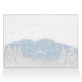 Père Noël bébé Noël garçon Baby shower Merci (Intérieur Horizontal (Haut))