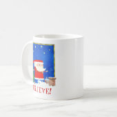 Père Noël Believe Mug (Devant gauche)