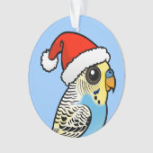 Père Noël bleu et jaune Budgie (devant)
