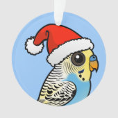 Père Noël bleu et jaune Budgie (devant)