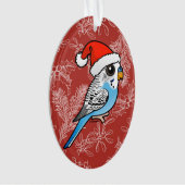 Père Noël Budgie Blue (devant)