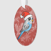 Père Noël Budgie Blue (devant)