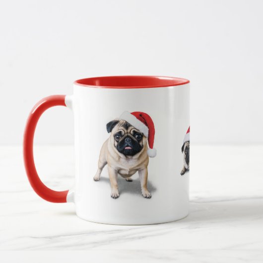 Père Noël Carlin Christmas Mug (Gauche)