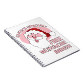 Père Noël carnet des tours de moustache (Côté Droit)
