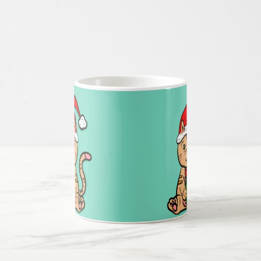 Père Noël Cat Mug (Centre)