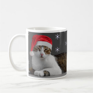Père Noël Cat Mug