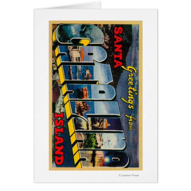 Père Noël Catalina Island, Californie (Devant)