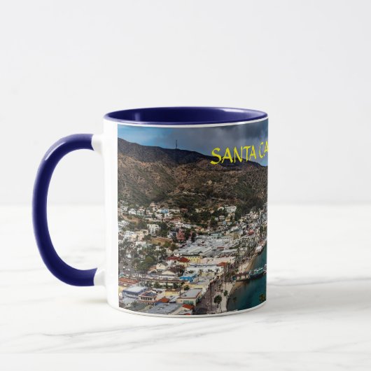 père Noël Catalina Panoramic Island Mug (Gauche)