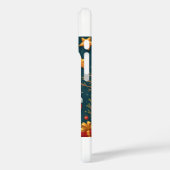 Père Noël Charm iPhone 16 Coque (Verso / Gauche)