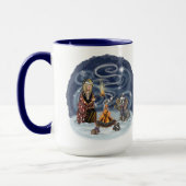 Père Noël Chris et Wilbur Fireside Friends Mug (Gauche)