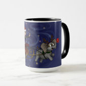 père Noël Chris & Wilbur Sleigh Ride Mug (Devant droit)