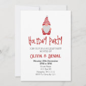 Père Noël Christmas Holiday Party Invitation (Devant)