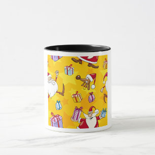 Père Noël Christmas Motif Mug
