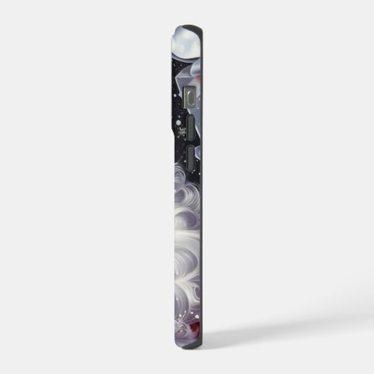 Père Noël classique avec présent & ornements (Côté gauche)