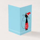 Père Noël Claws, Carte de Noël Photo Famille (Extérieur)