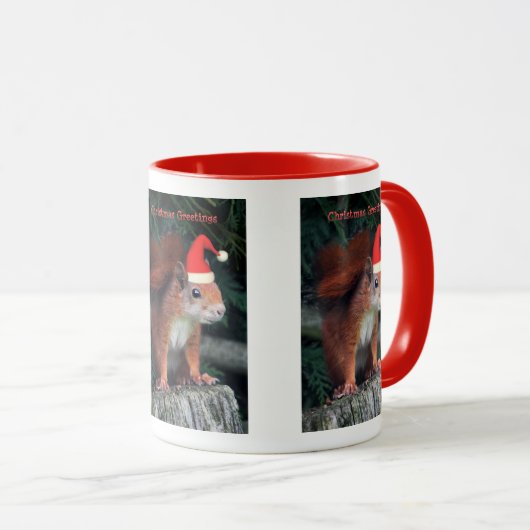 Père Noël Claws Mug (Devant droit)