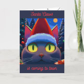 Père Noël Claws sur les cartes de Noël (Devant)