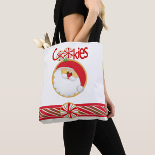 Père Noël Cookies Sac fourre-tout Tout-Sur-Impress