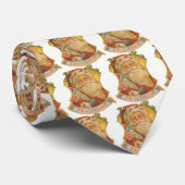 PÈRE NOËL CRAVATE POUR LES VACANCES (Roulé)