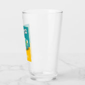 Père Noël Cruz, Californie - Verre à pinte (Gauche)